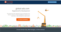 Desktop Screenshot of global-ads.com